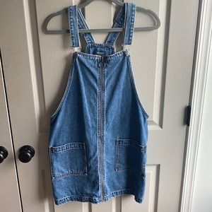 Denim Overall Dress